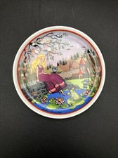 Seltener Sammelteller Froschkönig  von Barbara Fürstenhofer 10cm
