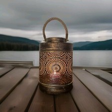 Metall Laterne Ø22cm/30 cm