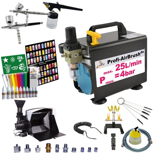 Airbrush kompressor set - airbrush,