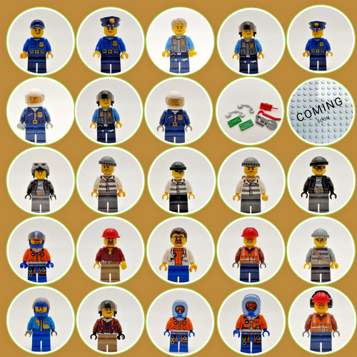 Lego city town polizei - -,