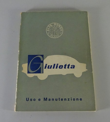 Uso manutenzione alfa romeo - uso, e