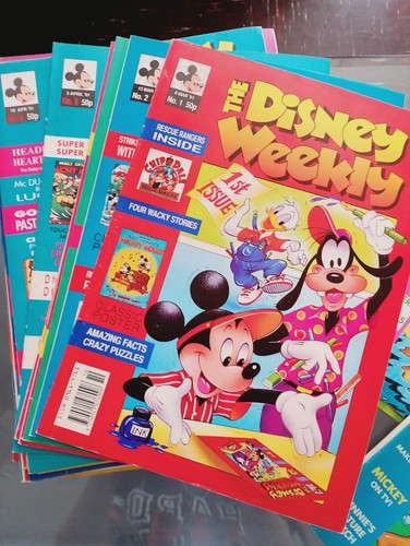 Disney weekly comics - weekly, job