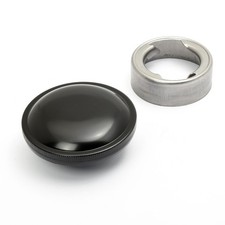 Set Tankdeckel und Stutzen zum Einschweissen, schwarz, universal