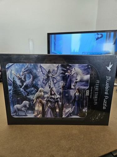 Bluebird puzzle anne stokes - bluebird,