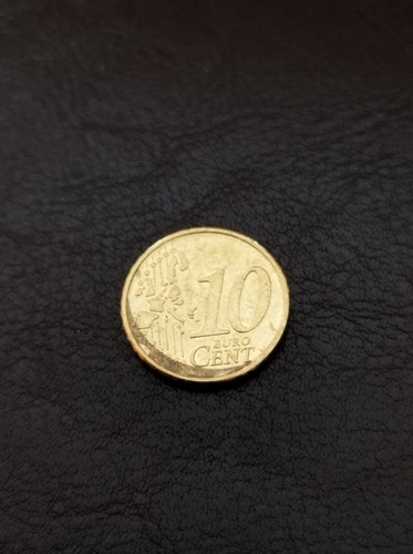 Euro cent münze - 10,
