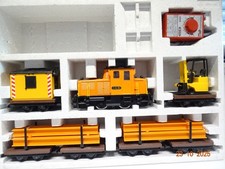 LGB Spur G 21990 Bauzug-Set mit Trafo und Diesellok in OVP JL3789