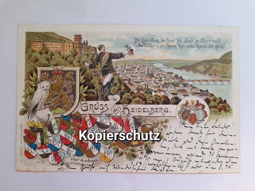1901 heidelberg corps - heidelberg,