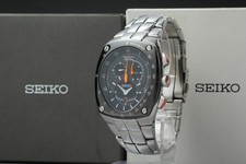 Seiko Sportura Kinetic Chronograph 7L22-0AD0 SNL015PC Uhr [neuer Kondensator]