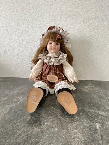 Vintage porzellan puppe - porzellan,