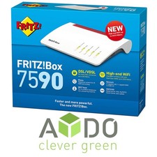 AVM FRITZBox 7590 MESH WLAN Supervectoring VDSL DSL Gigabit Modem *HÄNDLER*