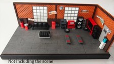 12pc diorama 64 garage - de,
