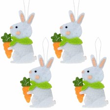 Ostern Filzhasen mit Karotten