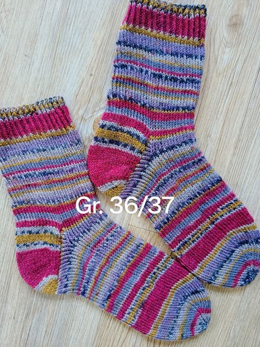 Handgestrickte woll socken - ,