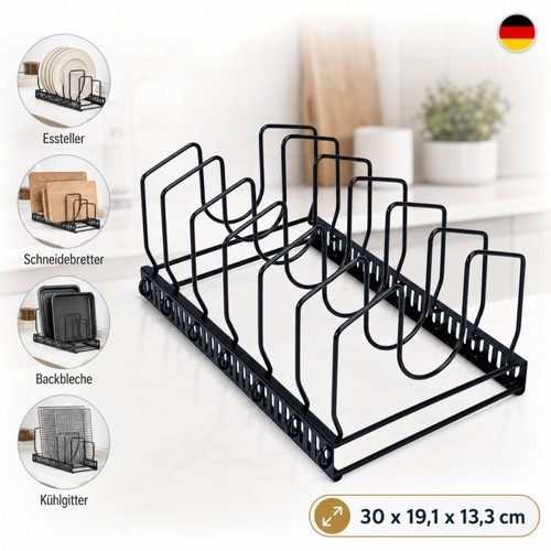 Pfannenhalter topfdeckelhalter - pfannenhalter,