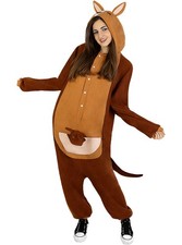 Känguru onesie kostüm - känguru,