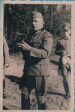 Foto Uniform General bei der Besprechung Russland Wehrmacht Offizier WW2 2.WK