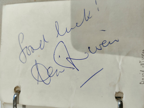 Autogramm autograph david - autograph,