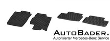 Original Mercedes-Benz Gummimatten Allwettermatten B-Klasse W247 Satz 4-teilig 