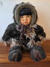 Sammlerpuppe Eskimo on Carin Lossnitzer/ Götz