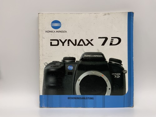 Minolta dynax - dynax, 7d
