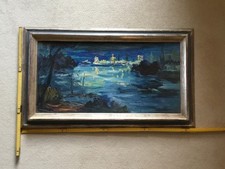 Ölgemälde Hamburger