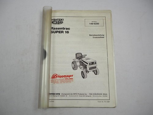 Ventzki mtd rasentrac - mtd, 16