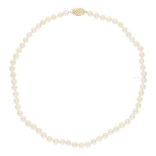 Perlenkette mit Goldverschluss