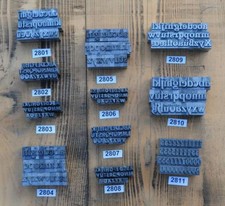 Bleischrift -1 Set zur