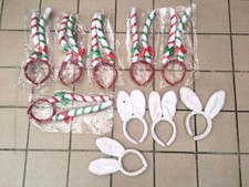 Restposten 10x Karneval Haarreifen Party Fasching Sonderposten Neu