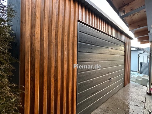 Blechgarage 5x5x2 25m - 3,5x5x2,25m, mit