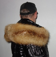 Rotfuchs Pelz Kapuze Kragen Real Fox Pelzragen für Canada goose Jacke Fellkragen