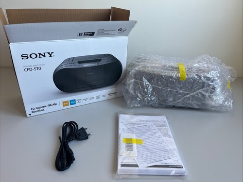Sony cfd s70 - cfd-s70, boombox