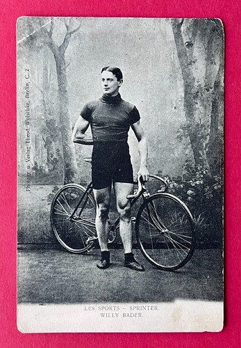 Radsport 1900 - ak, um