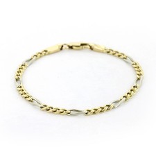 Armband Figaro 585 Gold 14 kt