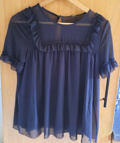 Only bluse tunika chiffon - tunika,