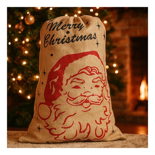 Großer weihnachtssack aus - großer,