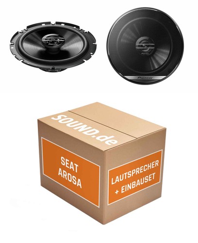 Lautsprecher vorne pioneer - lautsprecher,