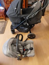 Jole Kinderwagen Drei In Einem Kindergarage. Regenschutz und Mückenschutz Grau