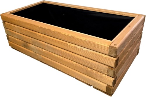 Pflanzkübel holz rechteckig - pflanzkübel,