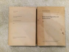 Elektrolytgleichgewichte und Elektrochemie:Lehrbuch  Chemie, Manuskript 1/2 DDR 