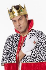 Krone König Kaiser gold mit