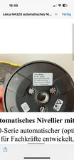 Leica NA320 automatisches Nivellier mit Koffer 