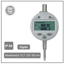 CNC QUALITÄT Digital- Messuhr Induktives System IP 65 - 12,7 mm / 25 mm / 50 mm