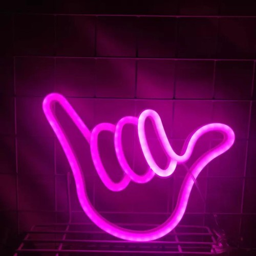 Neon led schild shaka - neon,