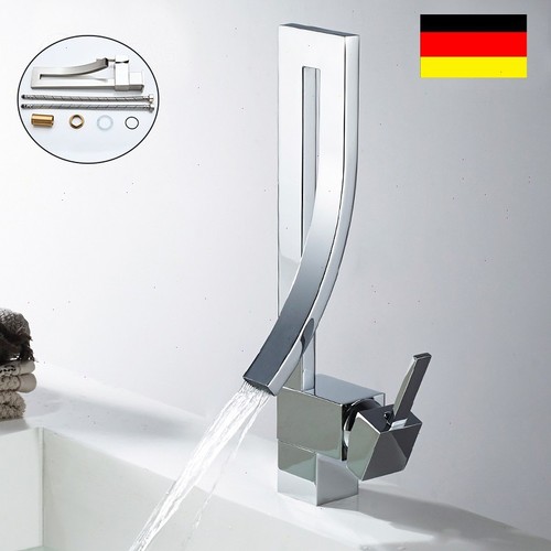 Chrom waschtischarmatur - chrom,