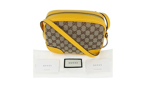Gucci canvas leder emblem - gucci,