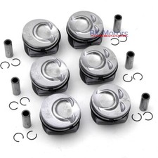 6x Kolben & Ringe Set