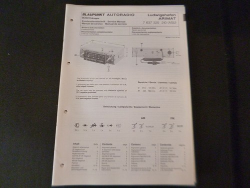 Original service manual - service,