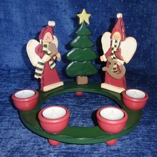 Holz adventskranz - adventskranz, /