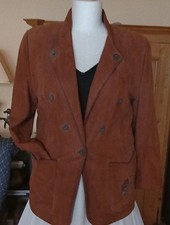 Damen Lederjacke Janker